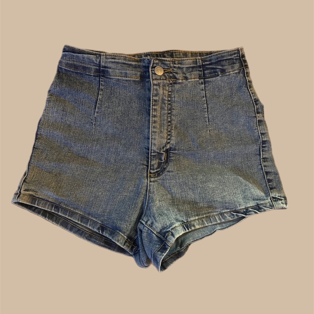 High Waisted Jean Shorts